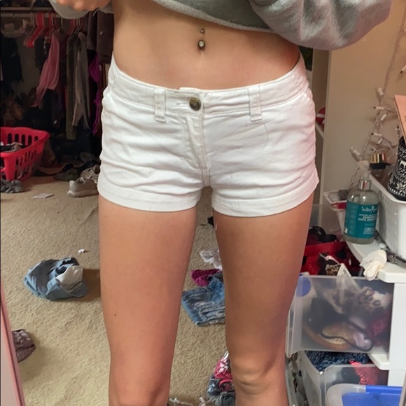 Hollister Pants - white hollister shorts!